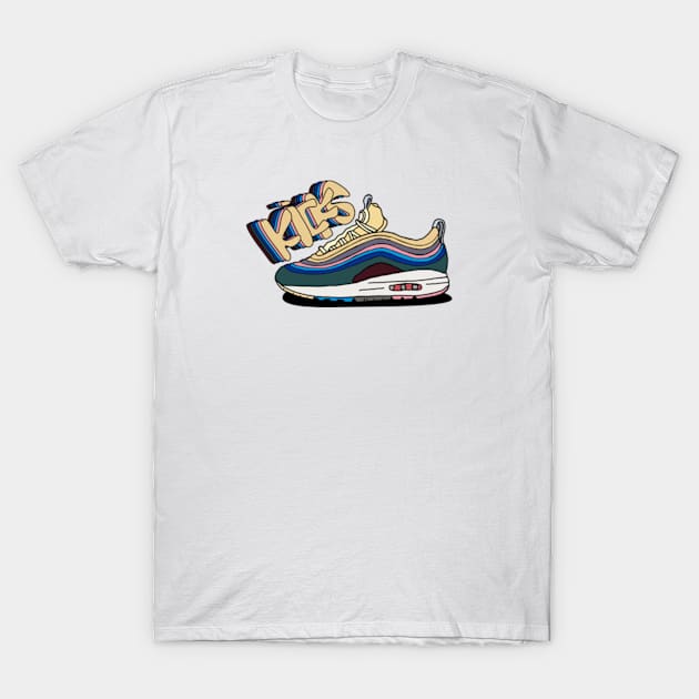 Kicks full colors T-Shirt by rajibdeje@gmail.com